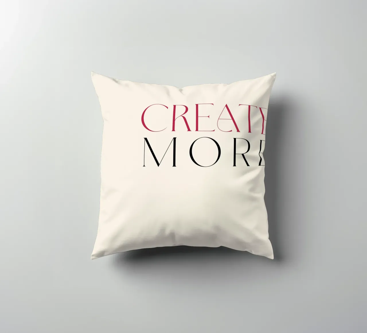 Create More Kissen von treechild
