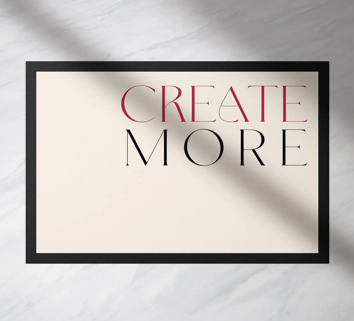 Create More doormat by treechild