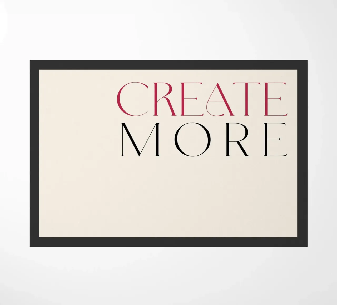 Create More Fußmatte von treechild