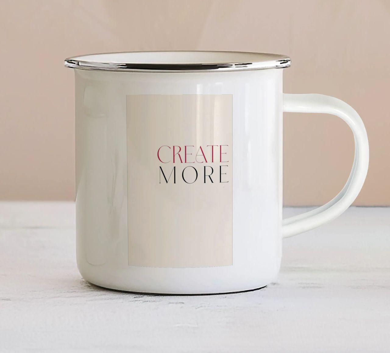 Create More tazza in smalto da treechild