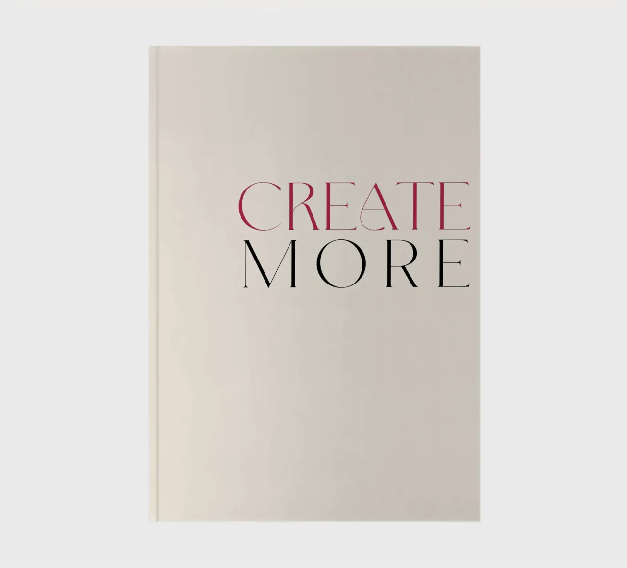 Create More Notizbuch von treechild