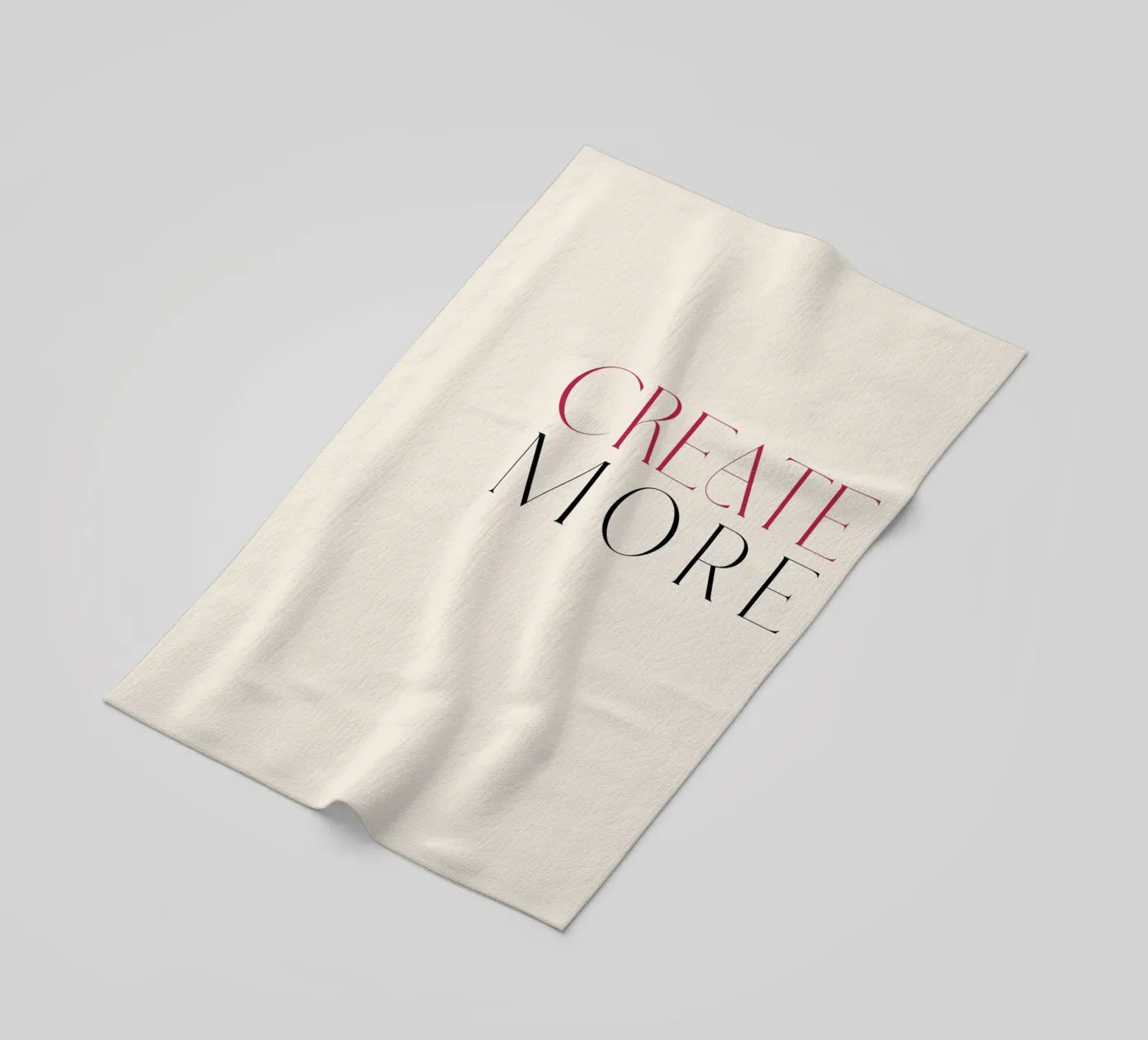 Create More beach towel by treechild