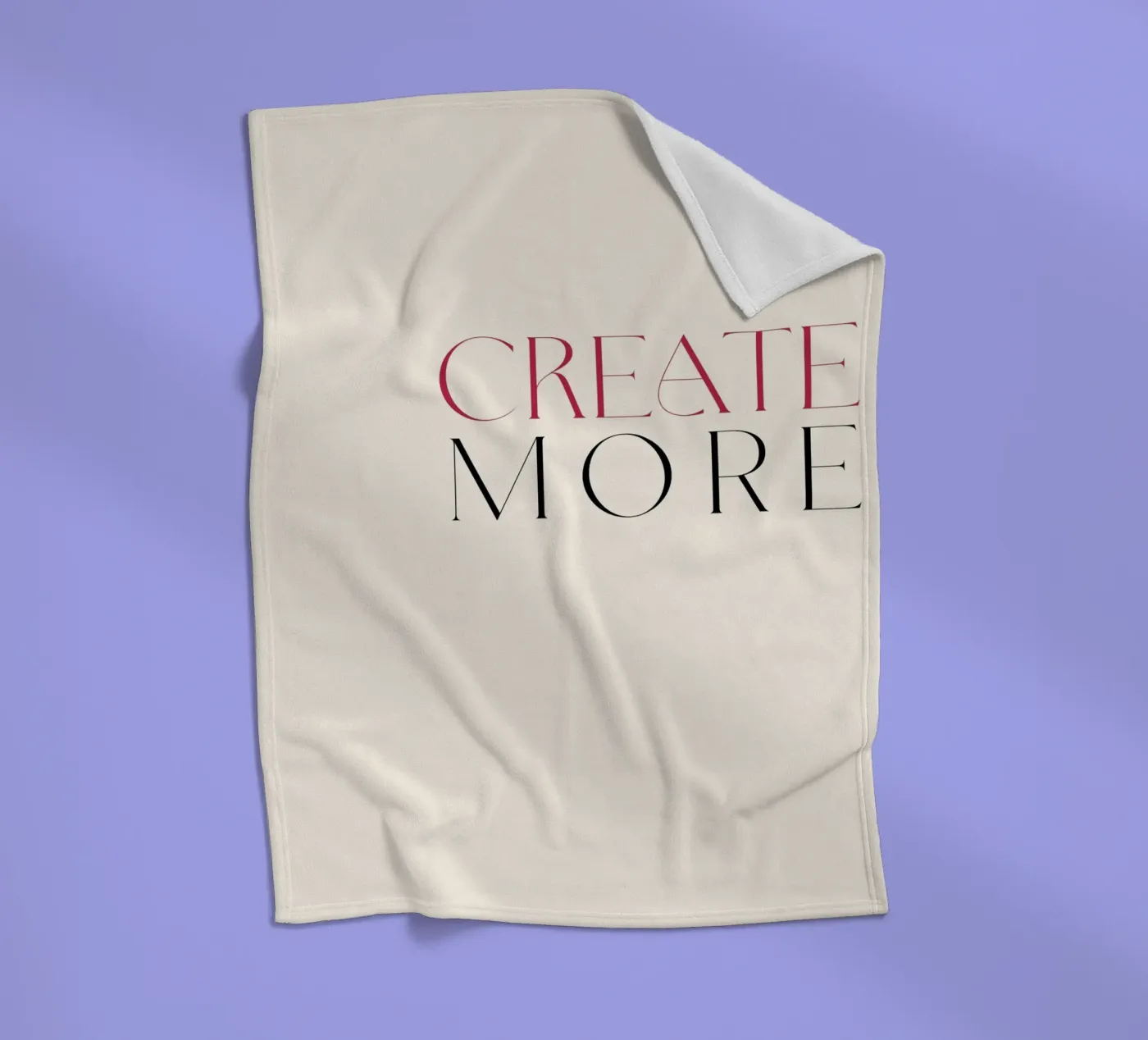 Create More Fleecedecke von treechild