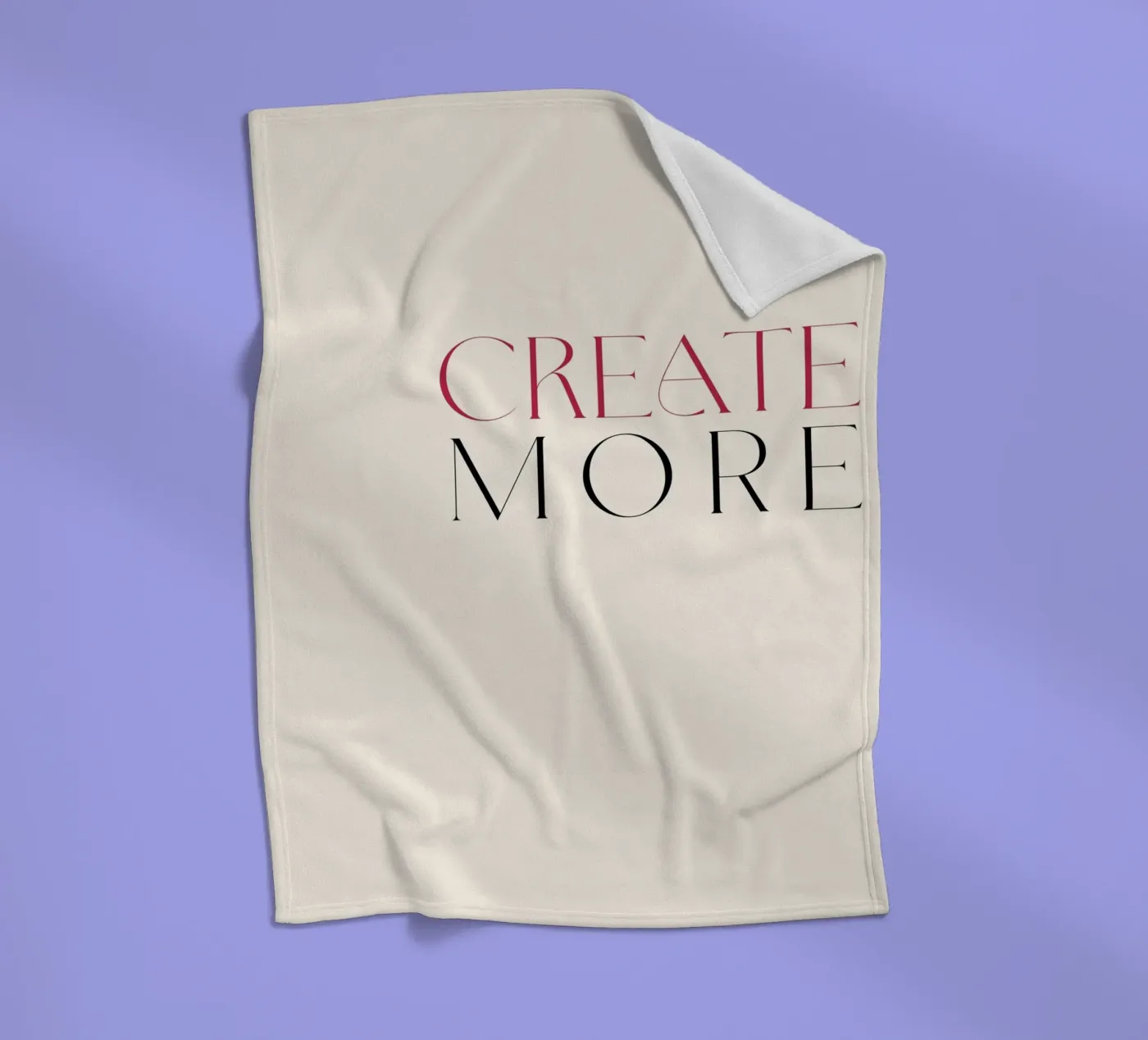 Create More Fleecedecke von treechild