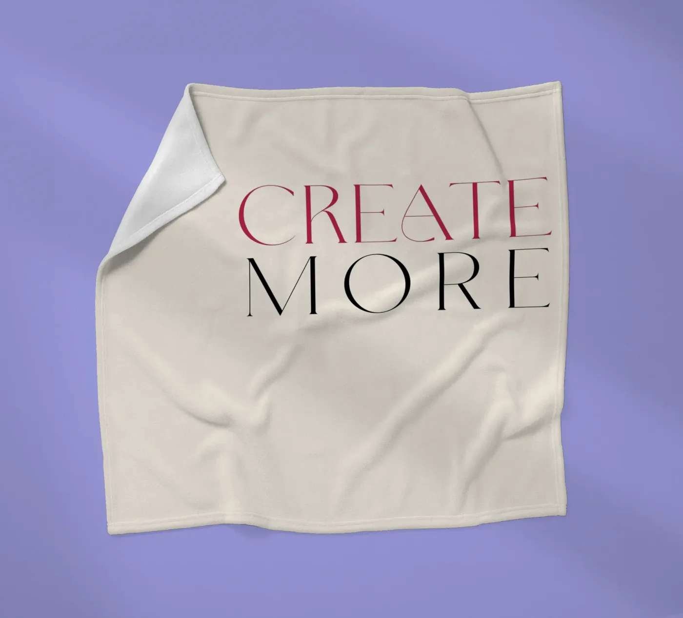 Create More Fleecedecke von treechild