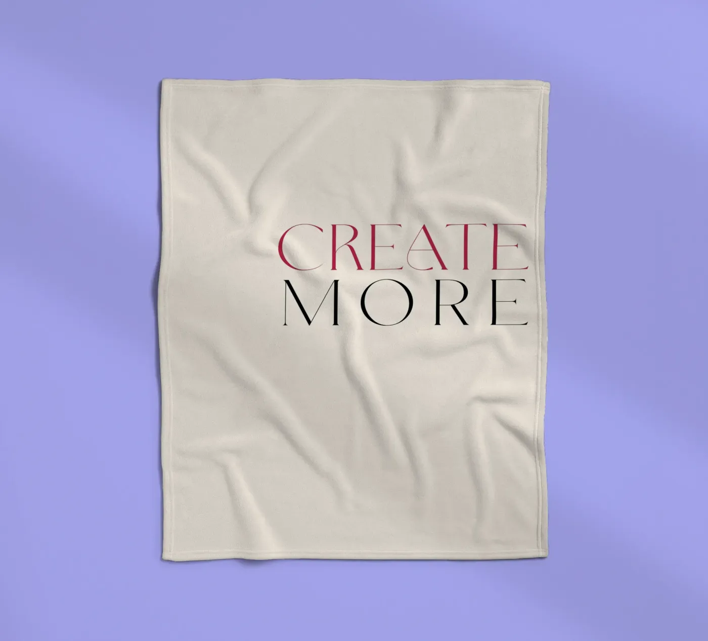 Create More Fleecedecke von treechild
