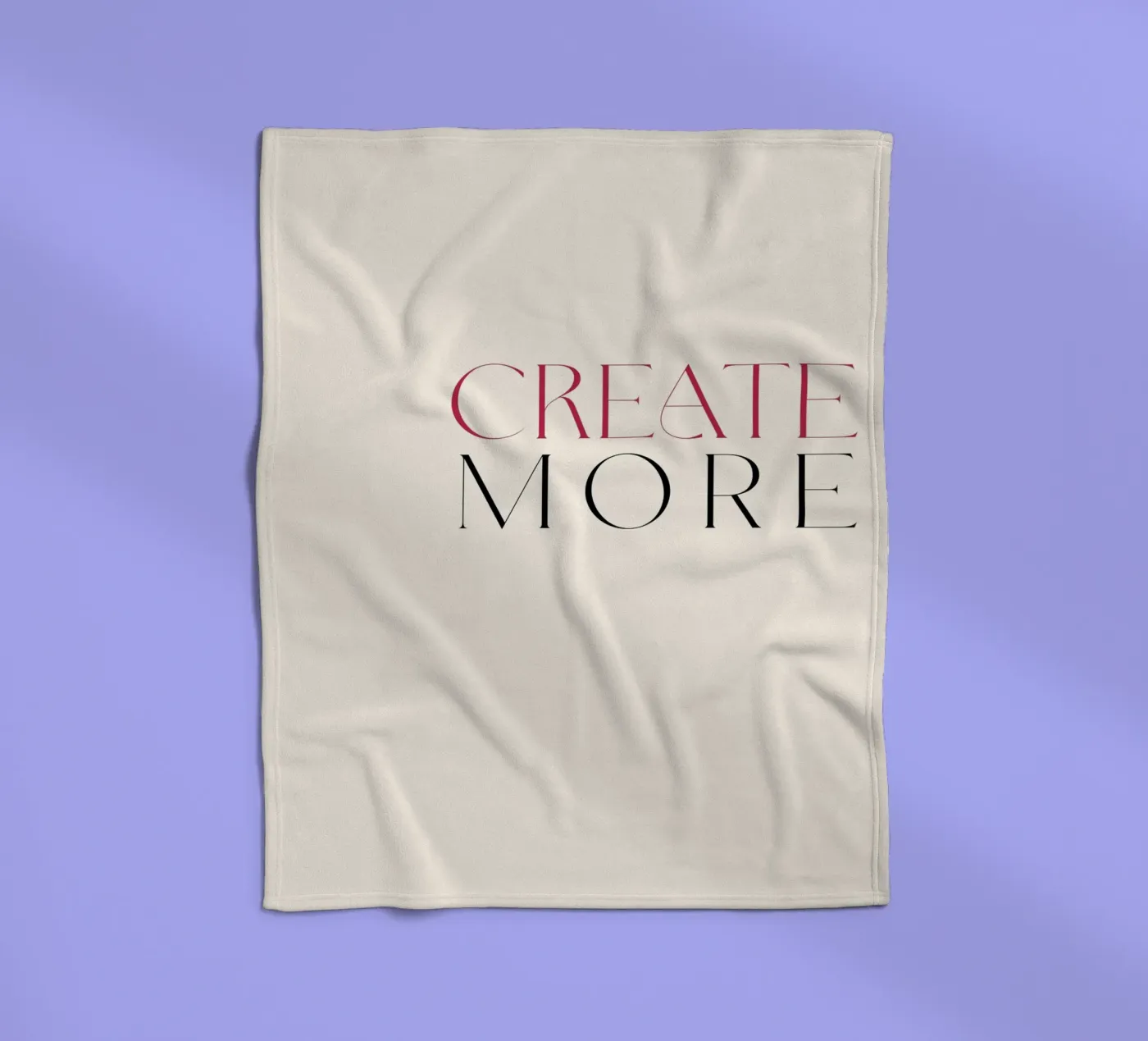 Create More Fleecedecke von treechild