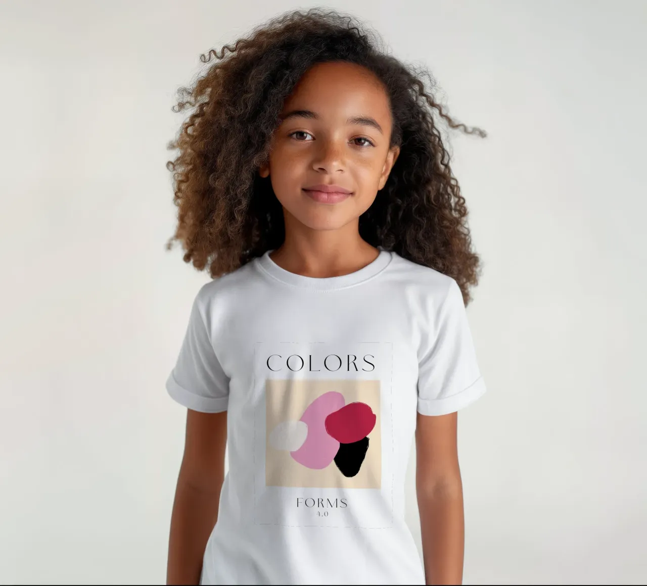 Colors Forms t-shirt bambini da treechild