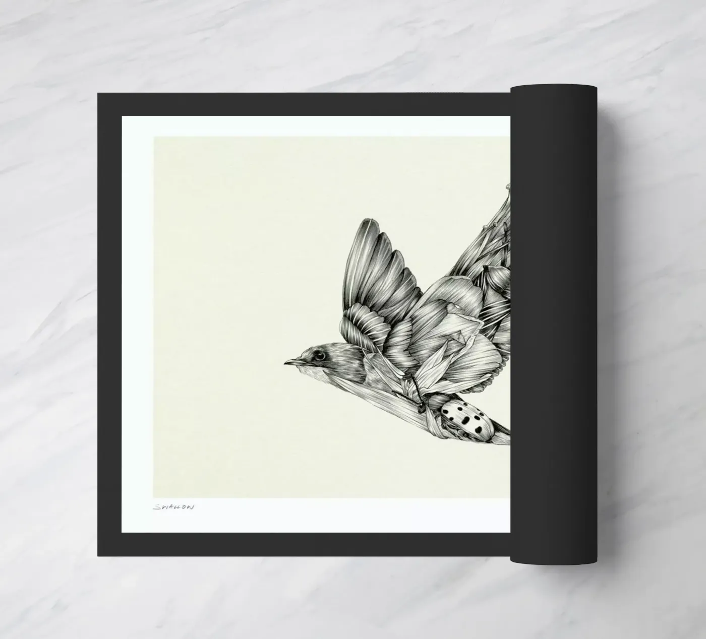 Swallow deurmat van Faunesque