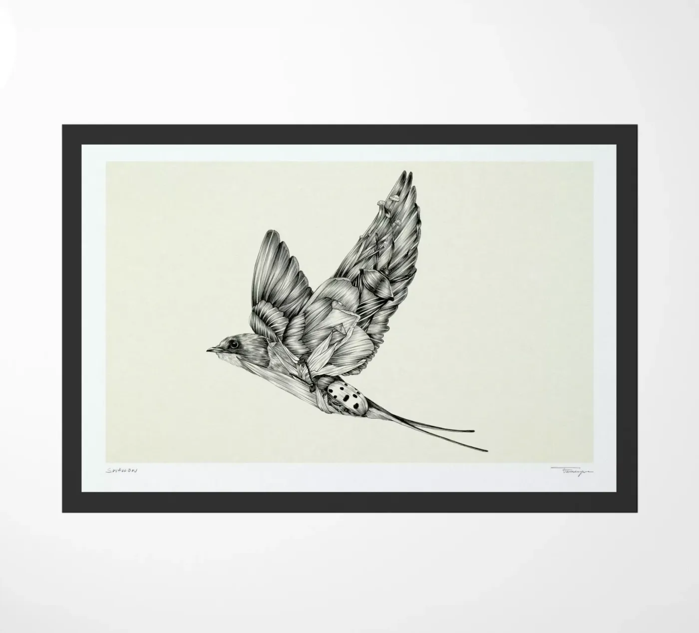 Swallow deurmat van Faunesque