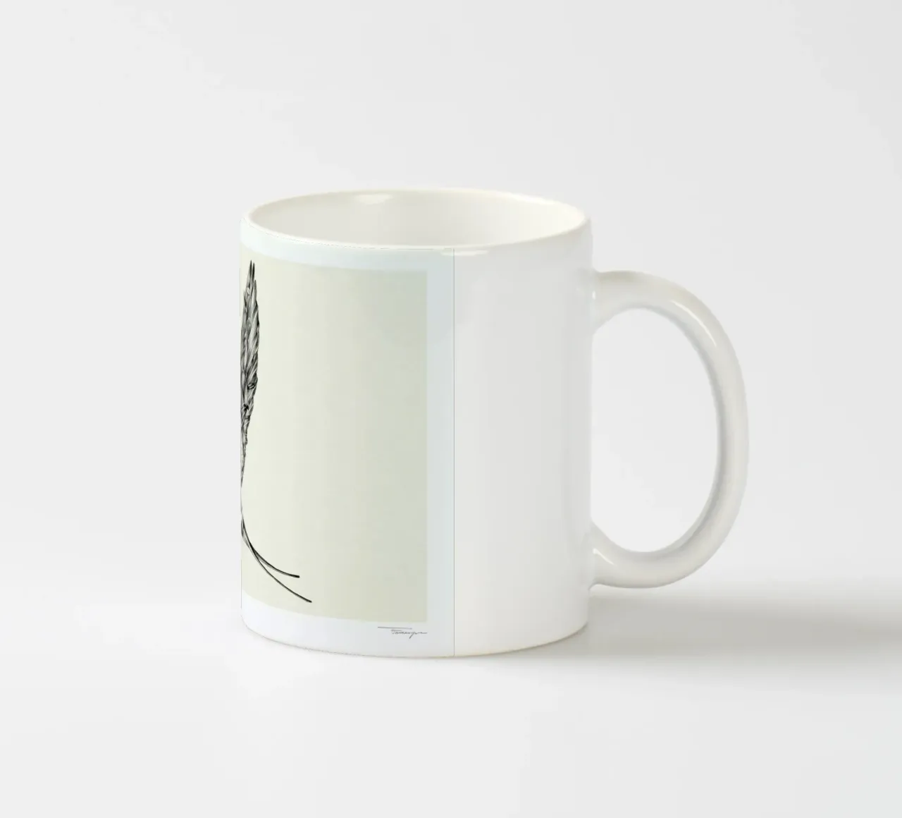 Swallow keramische mok van Faunesque