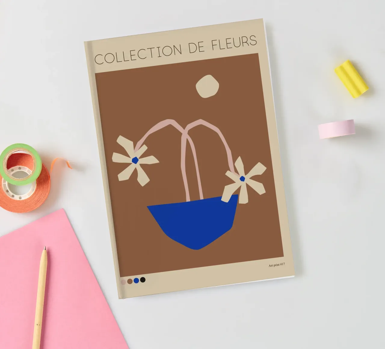 Collection De Fleurs No 4 notebook by treechild