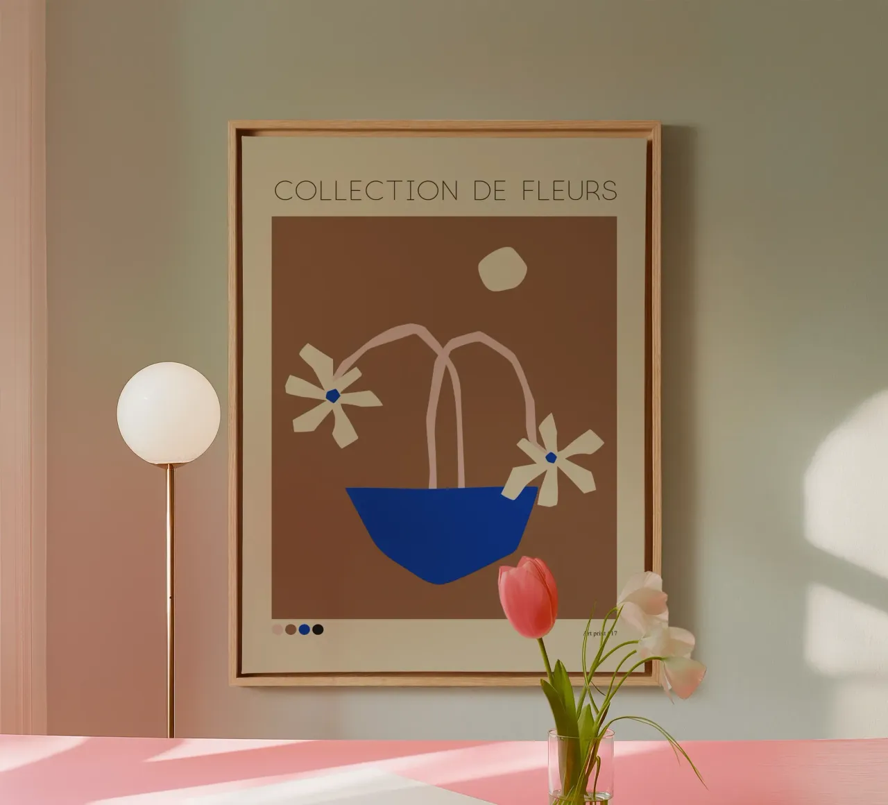 Collection De Fleurs No 4 tela da treechild