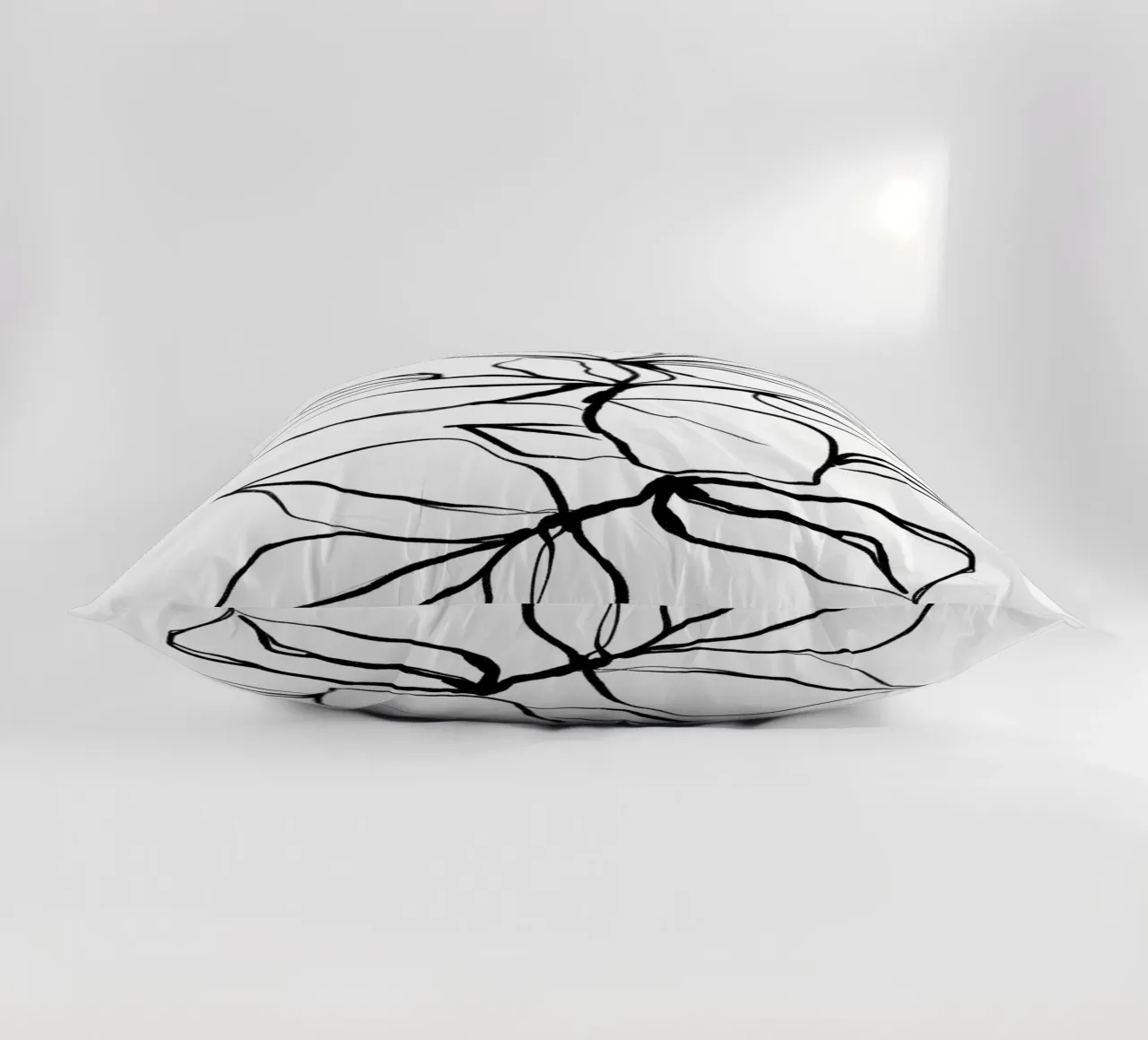 Black And White No 27 cuscino da treechild