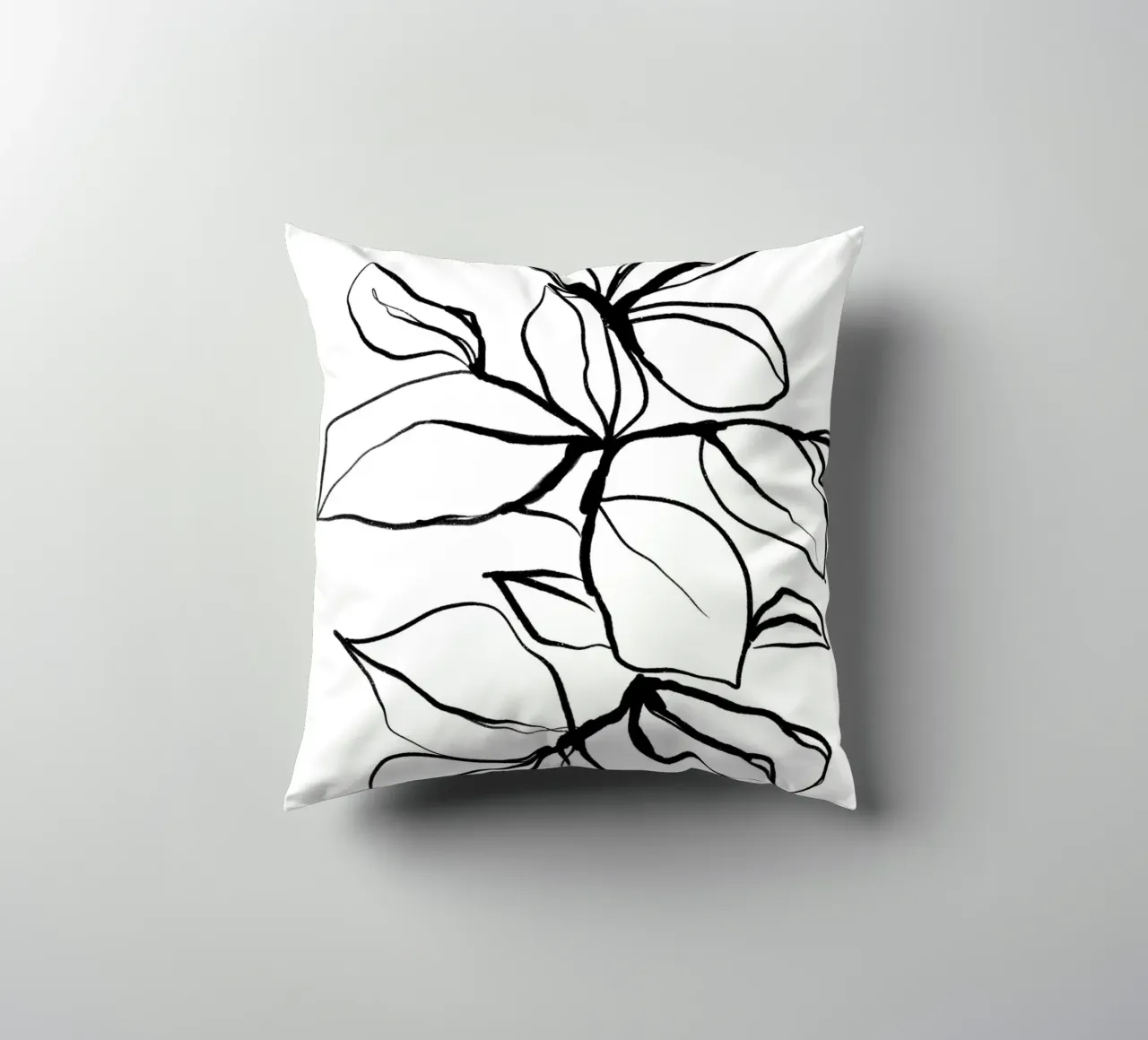 Black And White No 27 cuscino da treechild