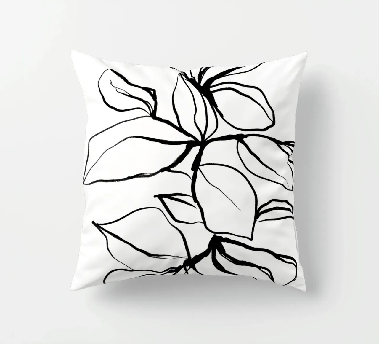 Black And White No 27 cuscino da treechild