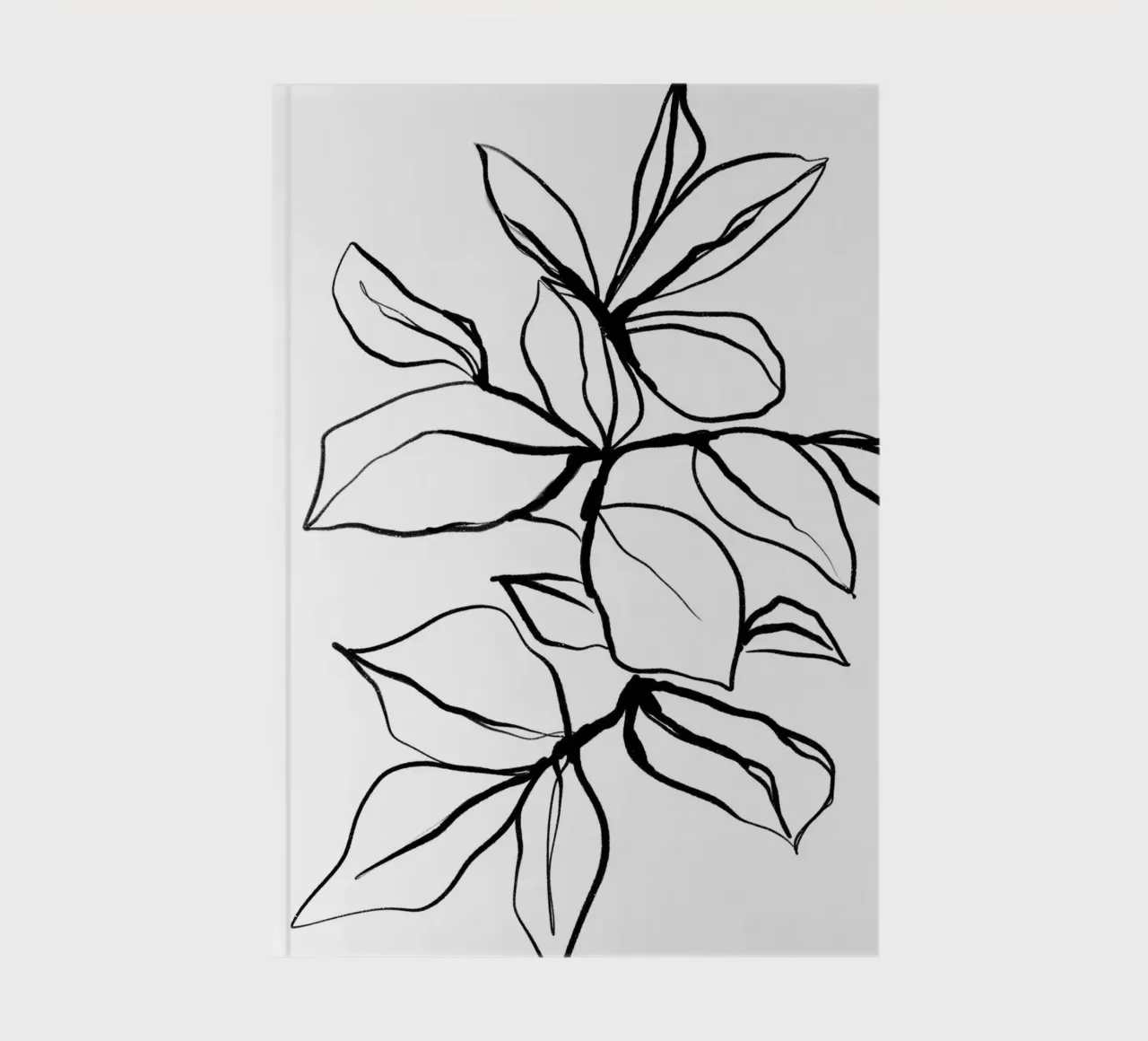 Black And White No 27 notebook by treechild