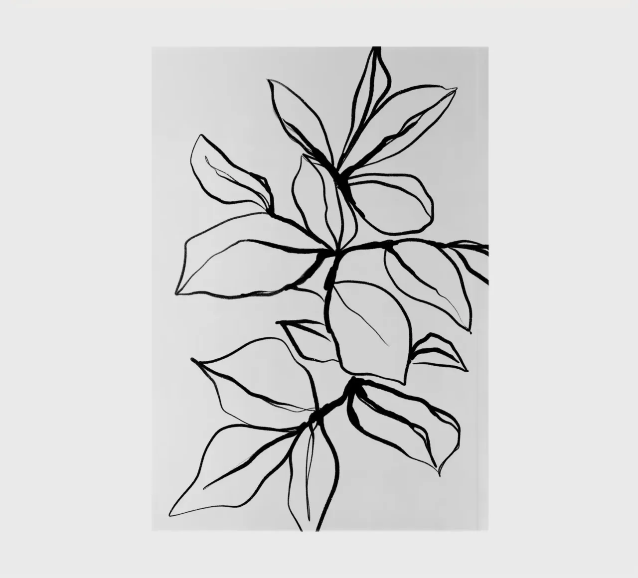 Black And White No 27 notebook by treechild