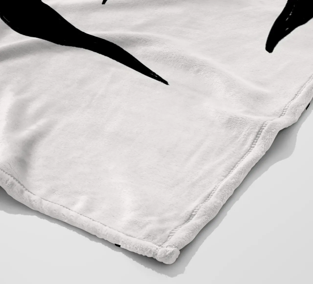 Black And White No 25 coperta in pile da treechild