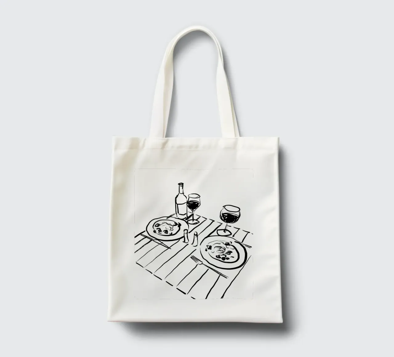 Table Still Life No 2 borsa in juta da treechild