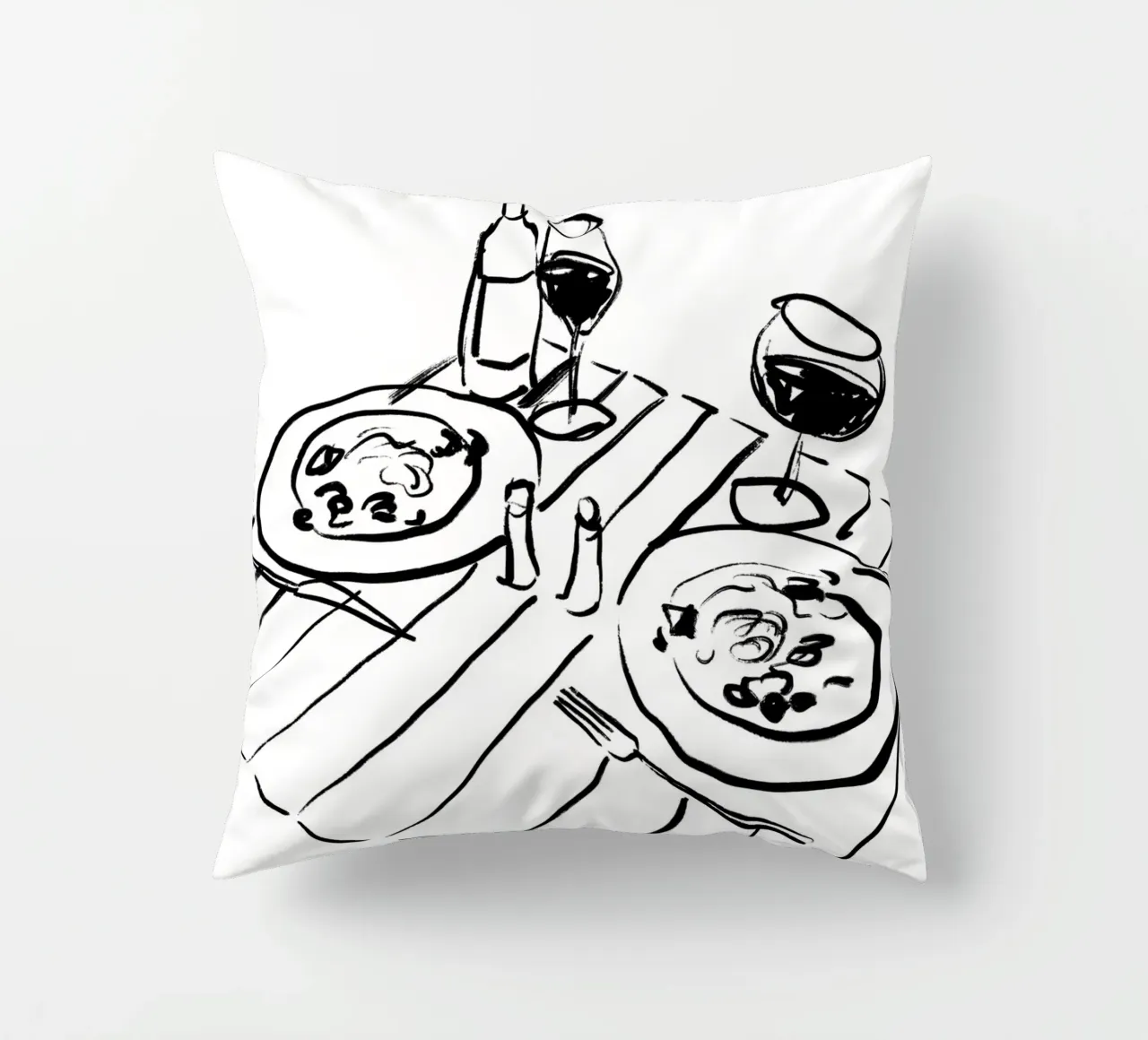 Table Still Life No 2 cuscino da treechild