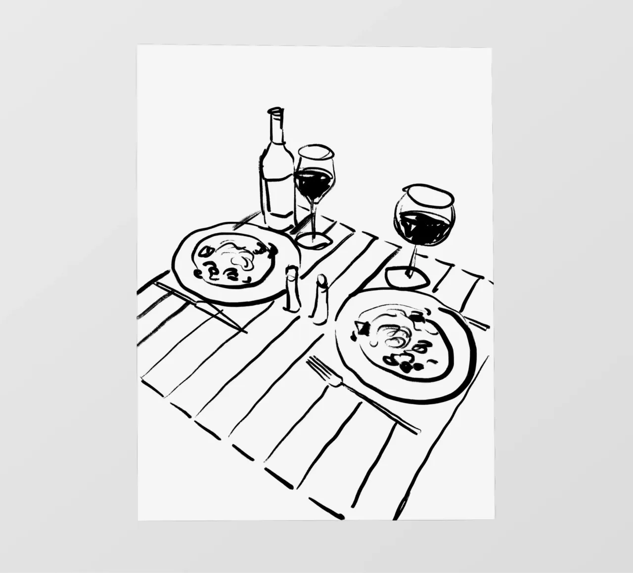 Table Still Life No 2 pellicola backlit da treechild