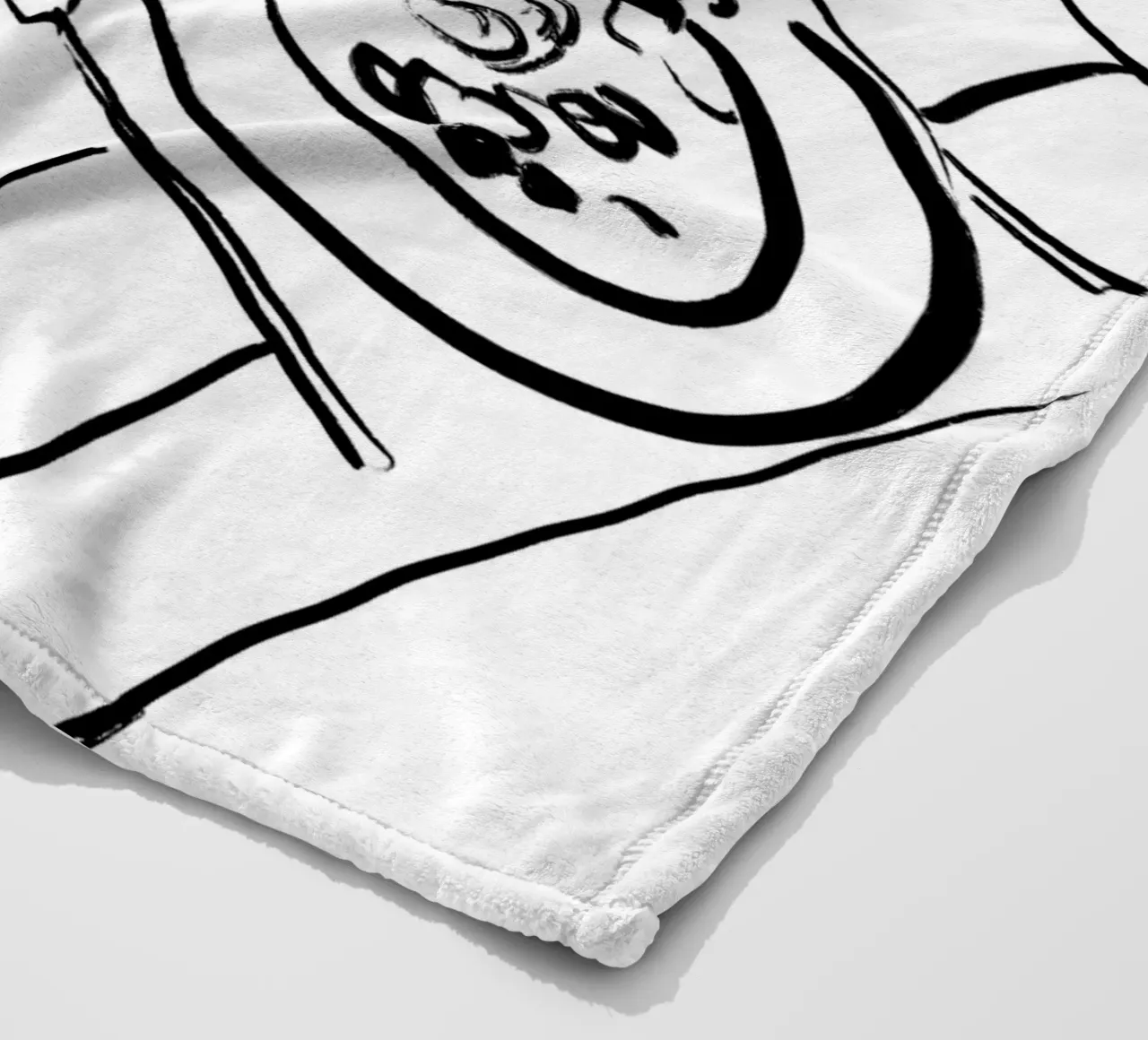 Table Still Life No 2 coperta in pile da treechild