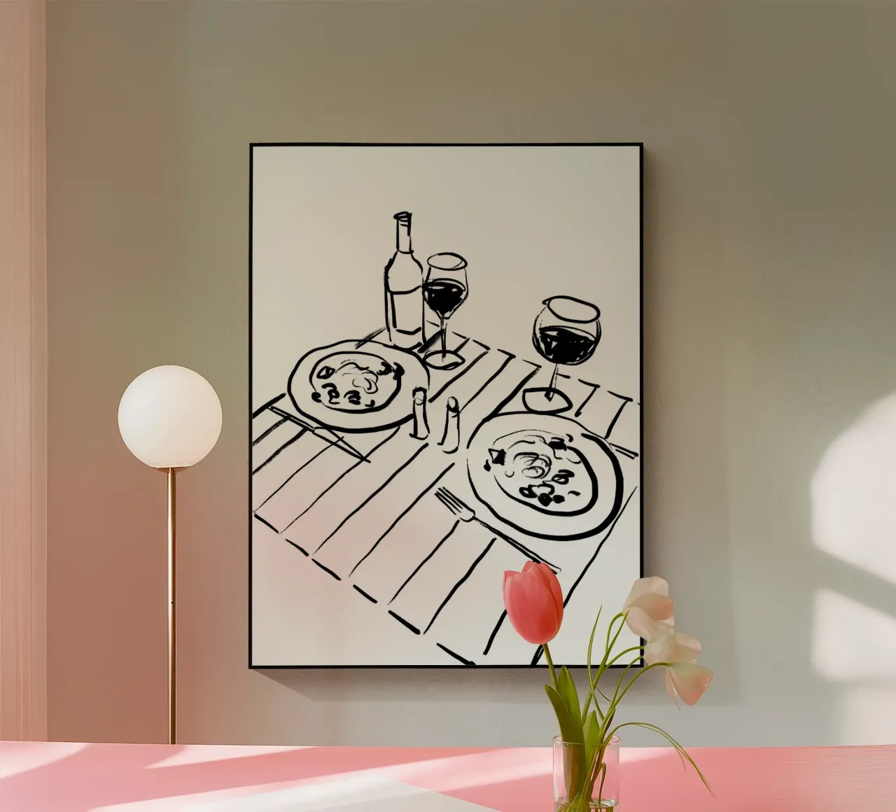 Table Still Life No 2 plexiglass da treechild