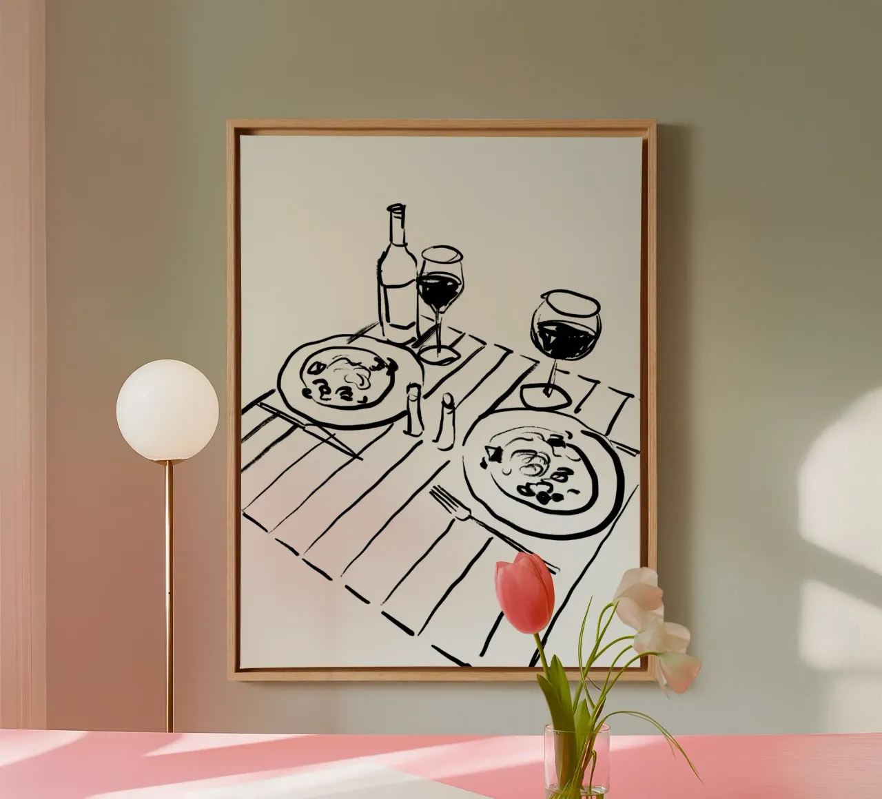 Table Still Life No 2 tela da treechild