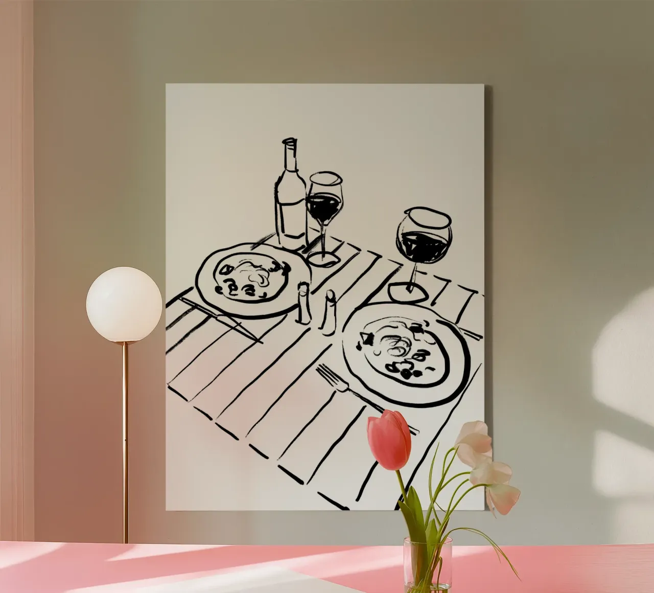 Table Still Life No 2 tela da treechild