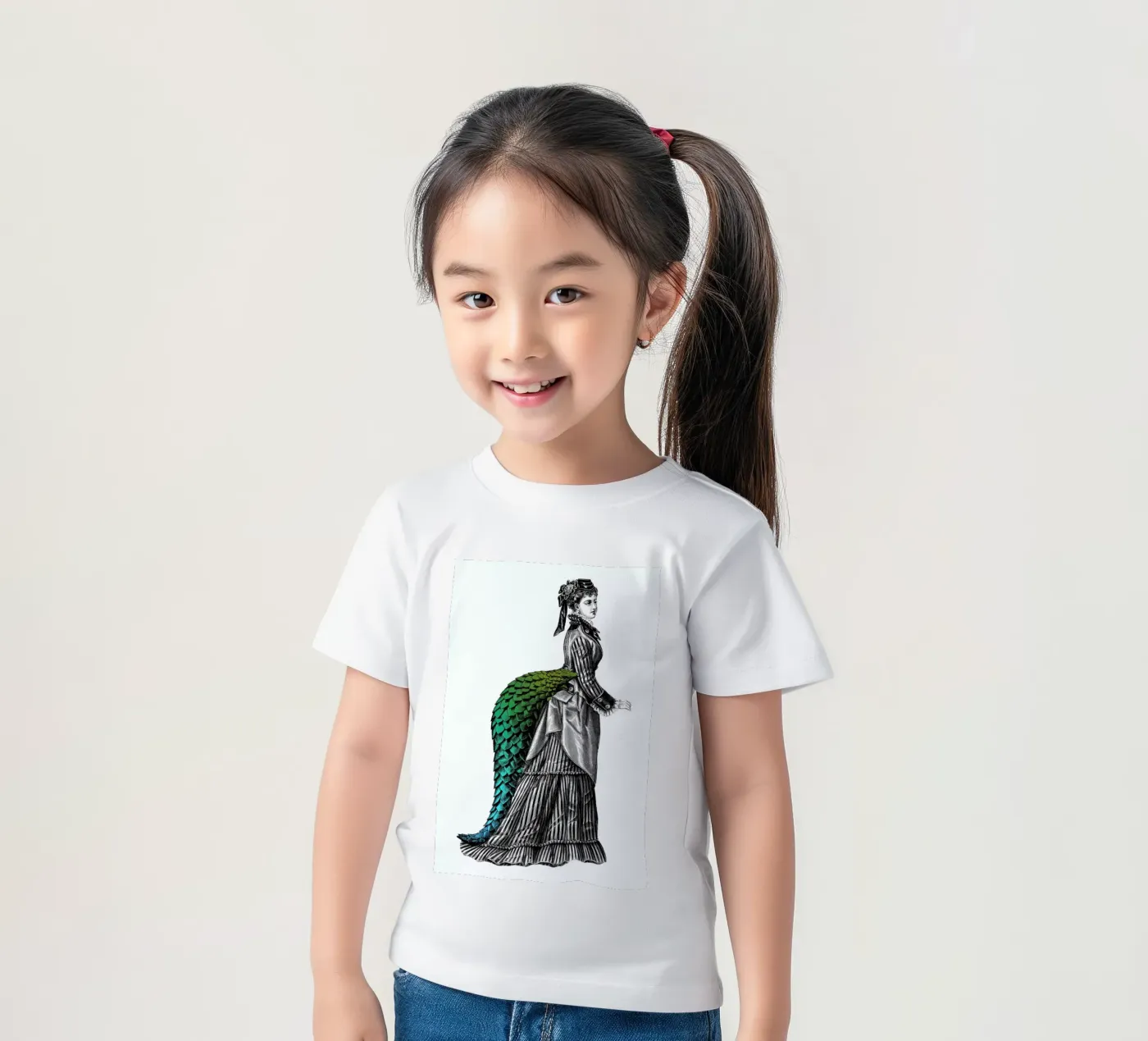 Evangeline t-shirt bambini da The Gently Unfurling Sneak