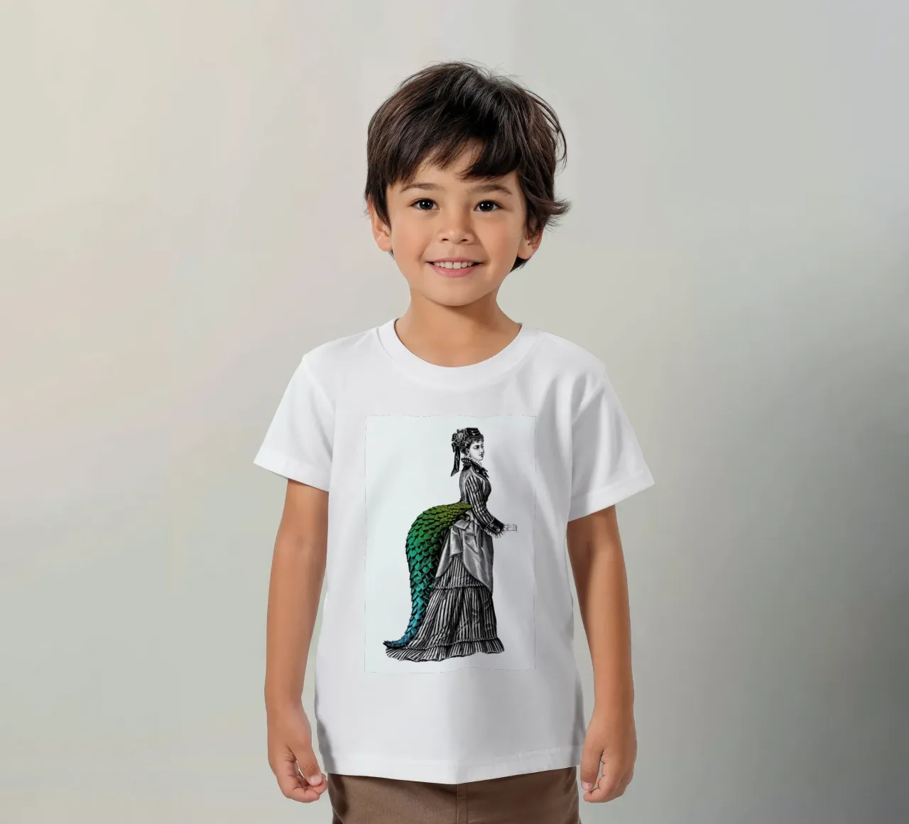 Evangeline t-shirt bambini da The Gently Unfurling Sneak