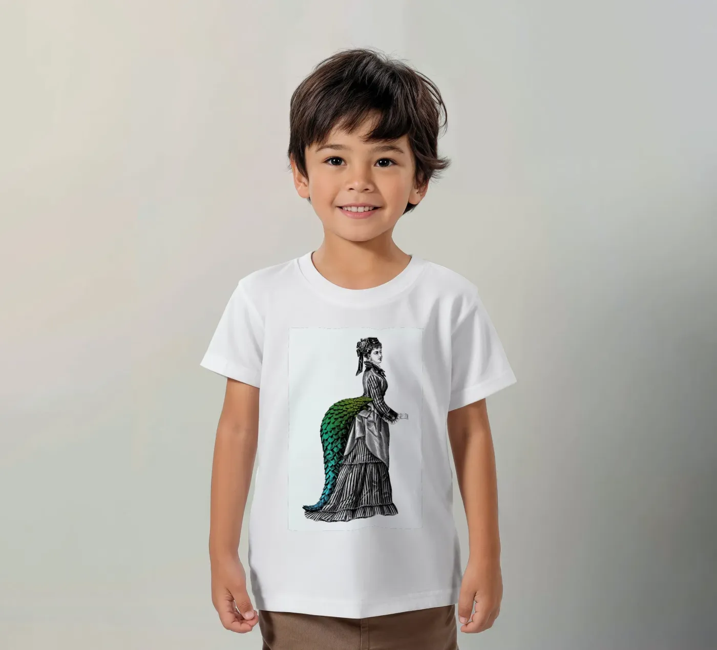 Evangeline t-shirt bambini da The Gently Unfurling Sneak