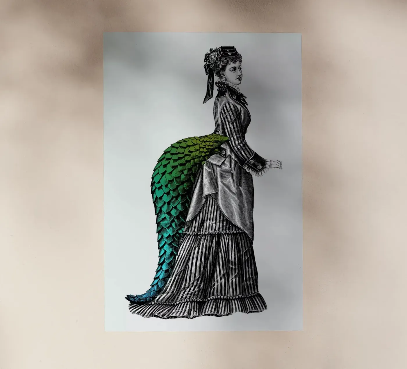 Evangeline pellicola backlit da The Gently Unfurling Sneak