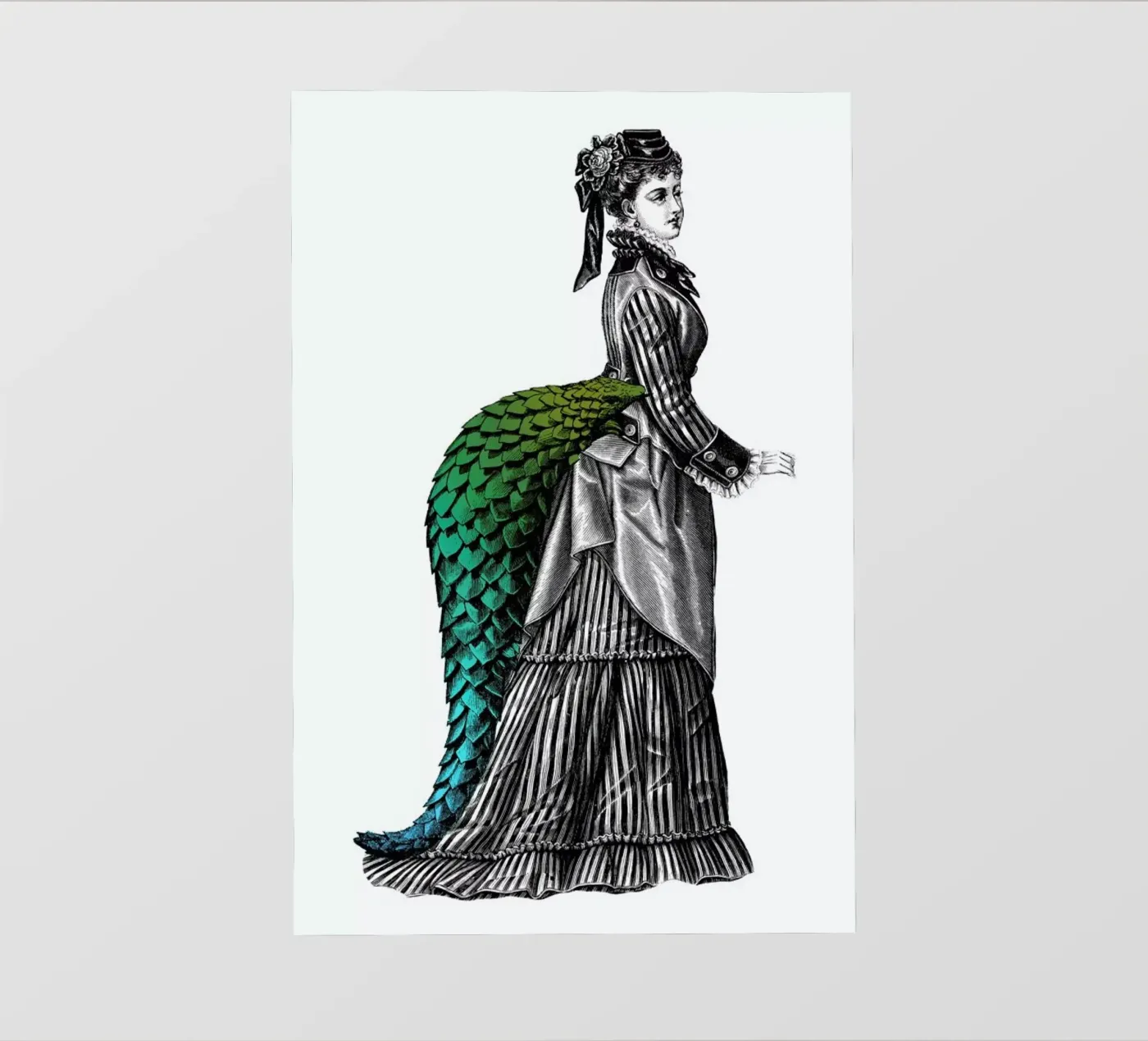 Evangeline pellicola backlit da The Gently Unfurling Sneak