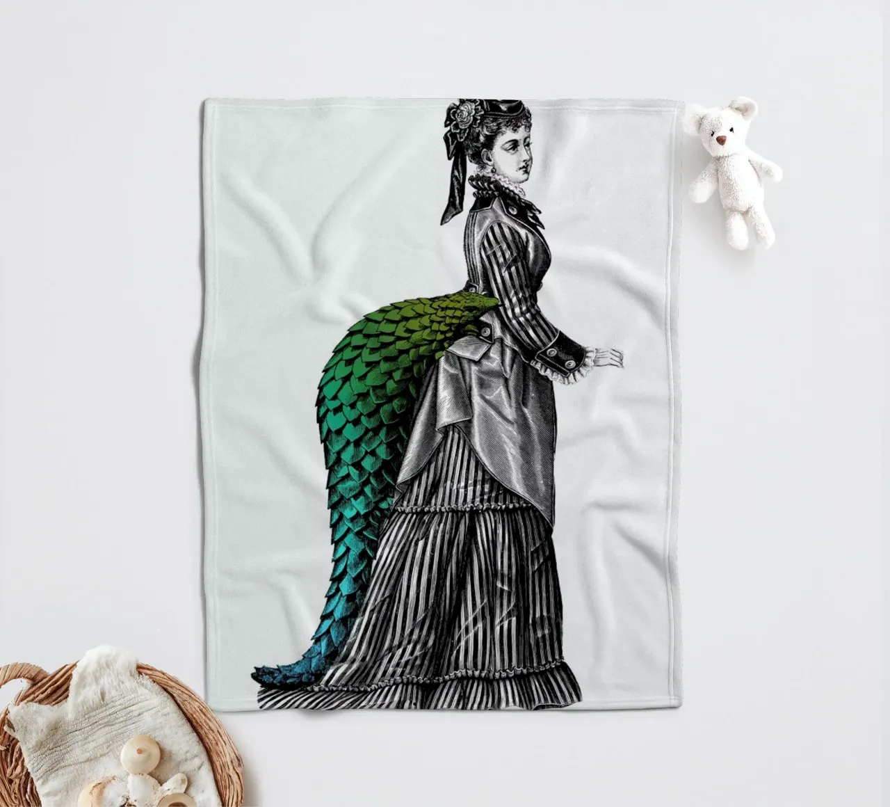 Evangeline Fleecedecke von The Gently Unfurling Sneak