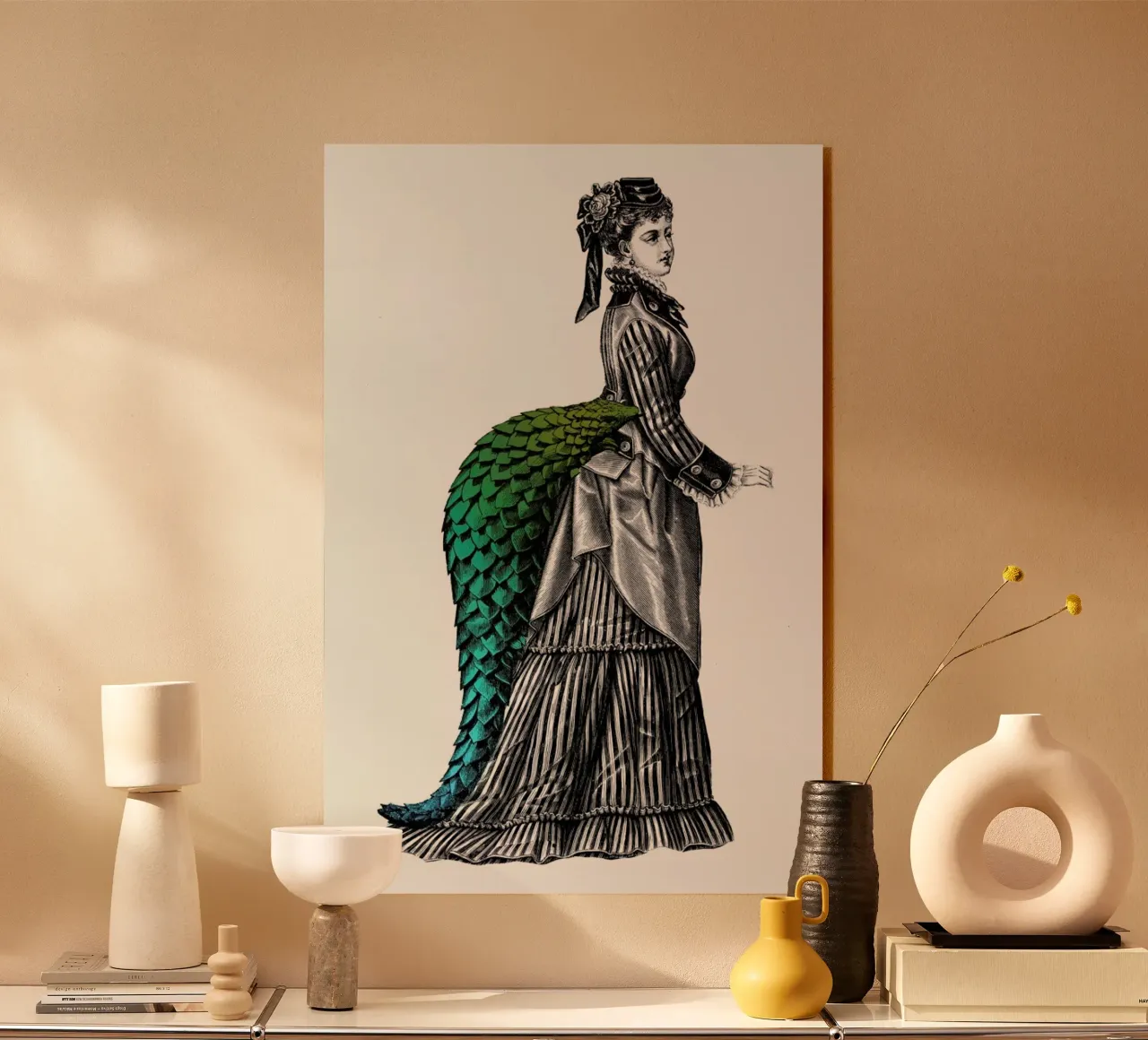 Evangeline plexiglass da The Gently Unfurling Sneak