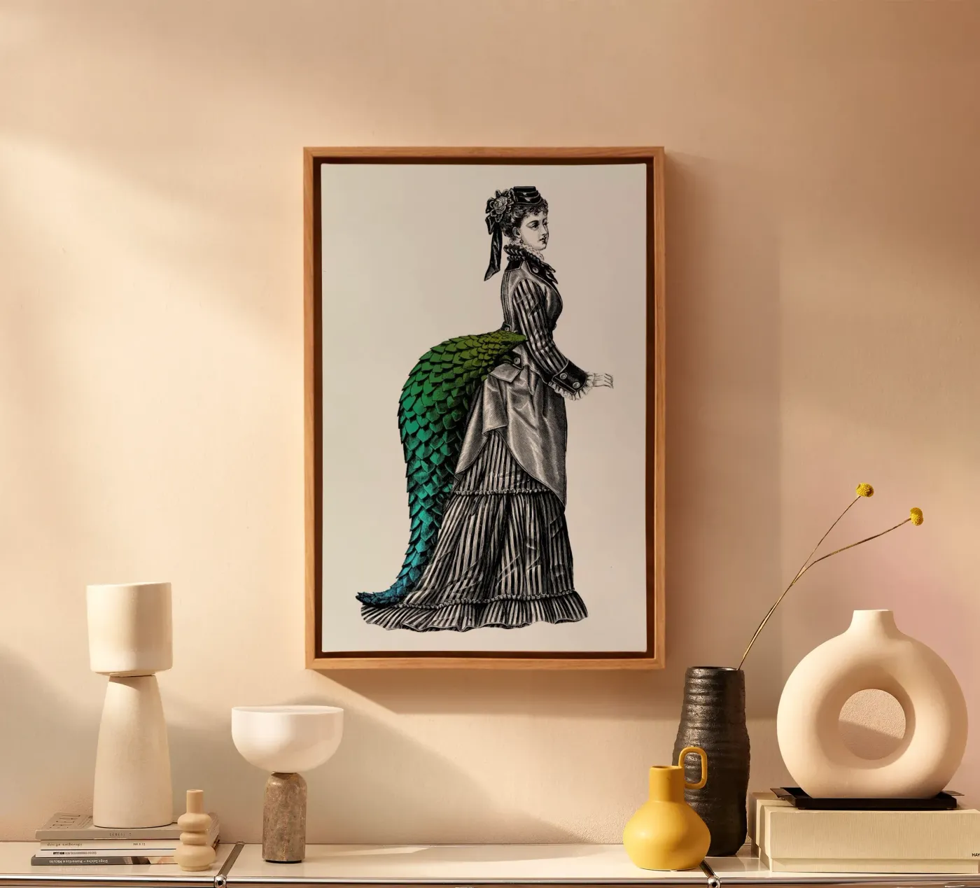 Evangeline canvas by The Gently Unfurling Sneak