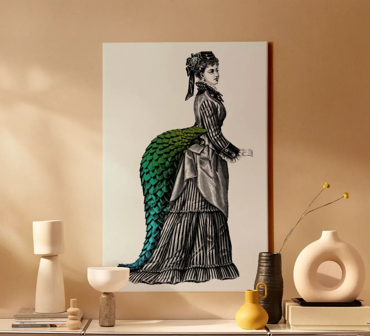 Evangeline tela da The Gently Unfurling Sneak