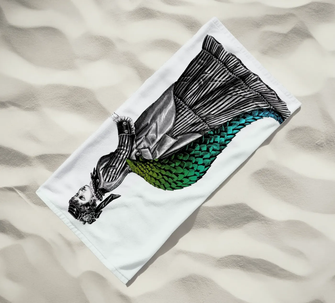 Evangeline strandhanddoek van The Gently Unfurling Sneak