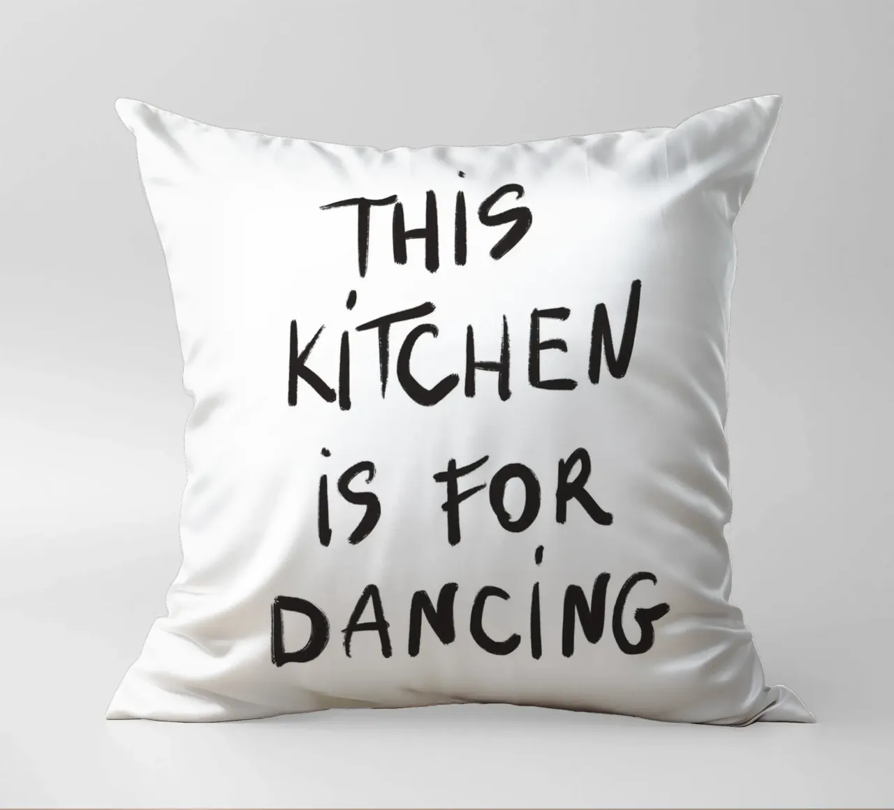 This Kitchen Is For Dancing cuscino da treechild