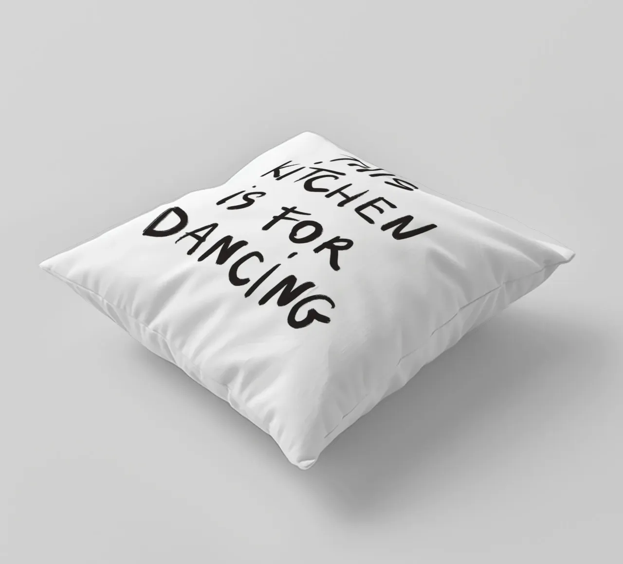 This Kitchen Is For Dancing cuscino da treechild