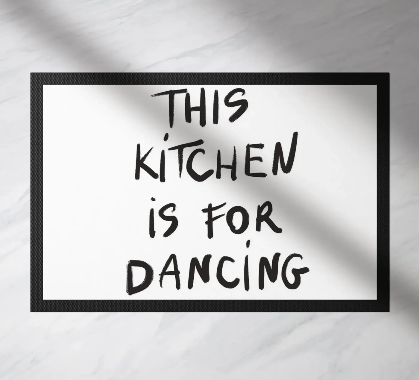 This Kitchen Is For Dancing deurmat van treechild