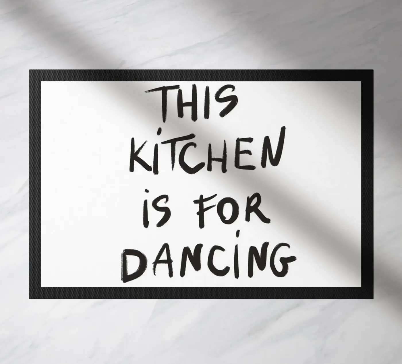 This Kitchen Is For Dancing doormat by treechild
