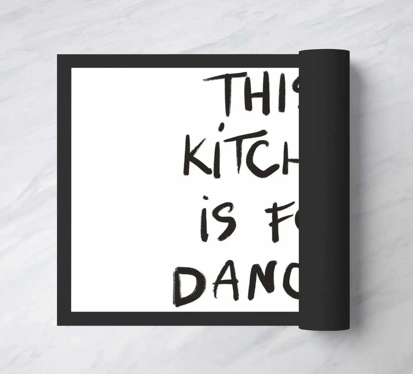 This Kitchen Is For Dancing deurmat van treechild