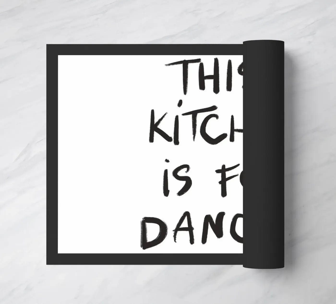 This Kitchen Is For Dancing doormat by treechild