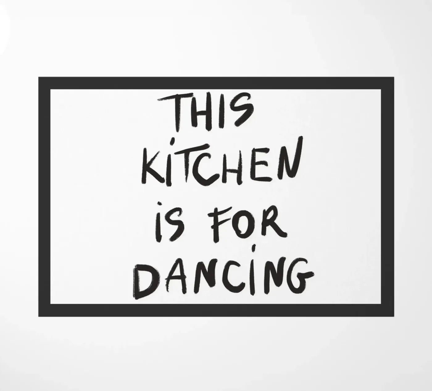 This Kitchen Is For Dancing doormat by treechild