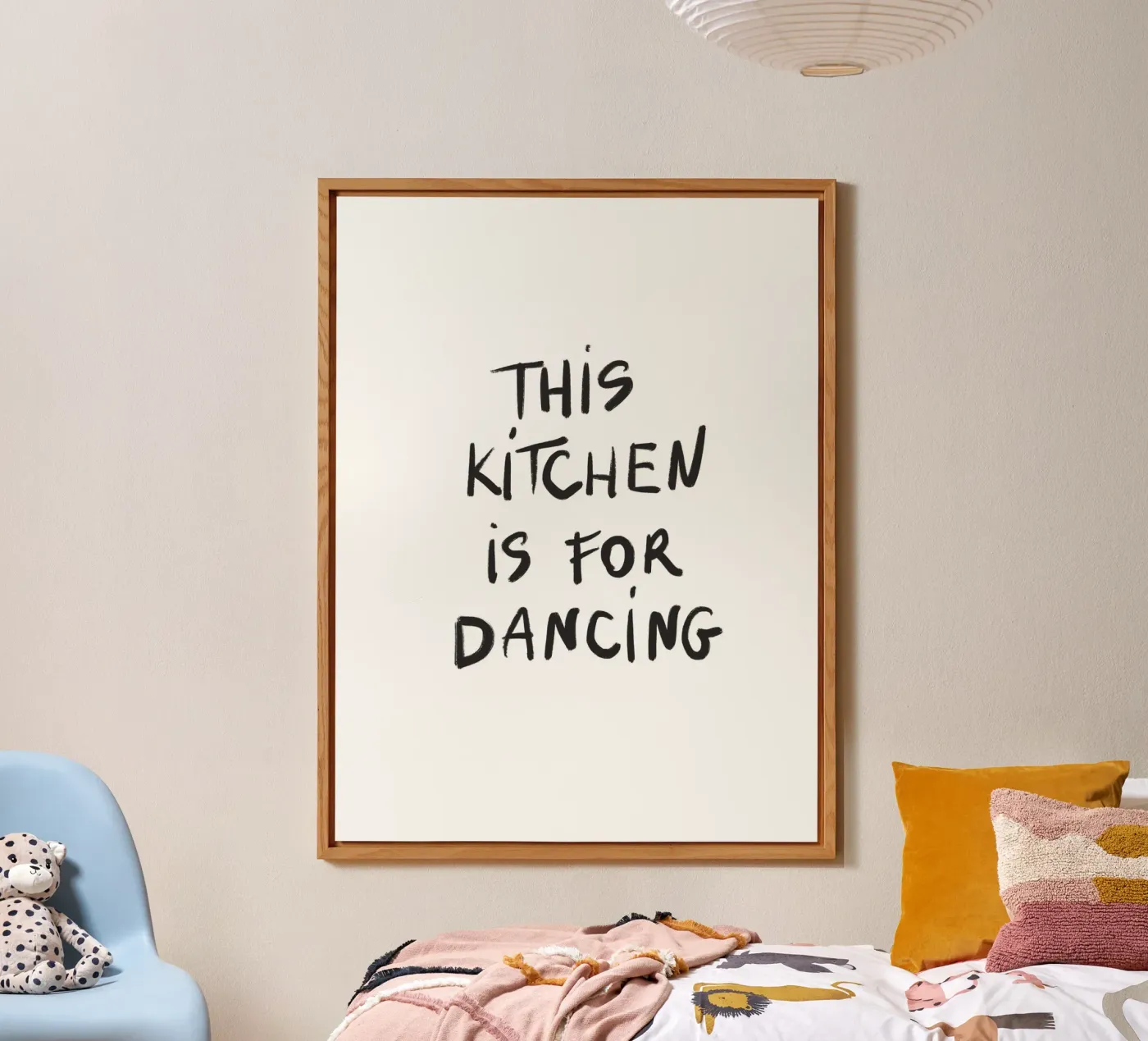 This Kitchen Is For Dancing alluminio dibond da treechild