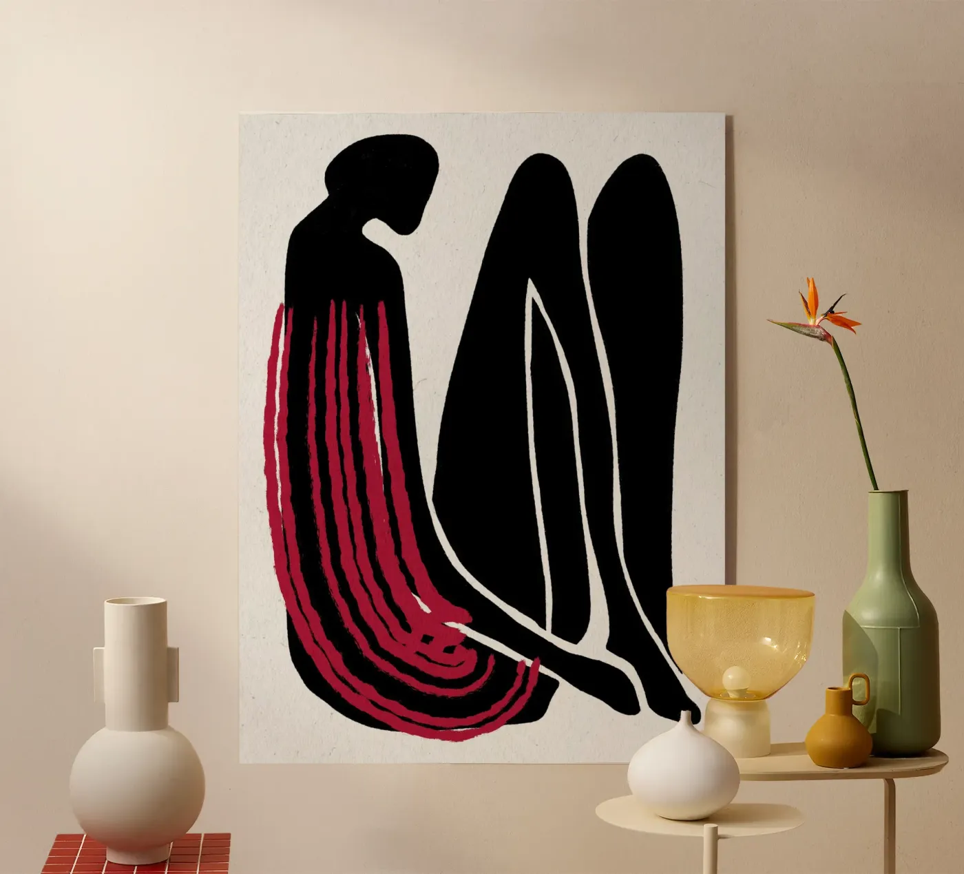 The Waiting Acryl-Glas von treechild