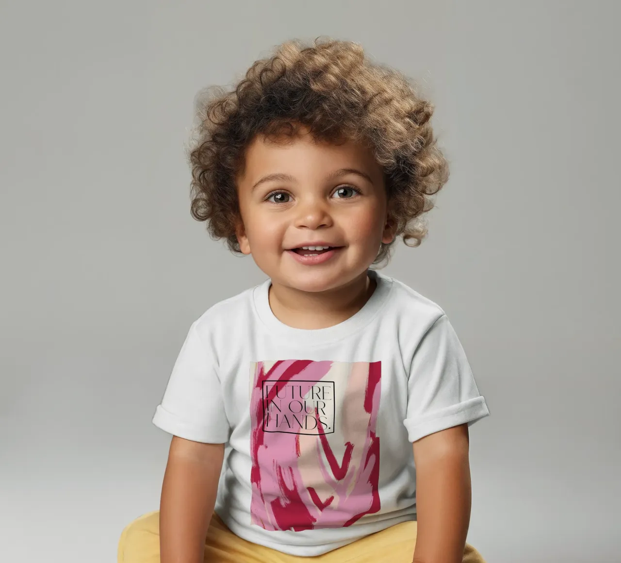Future In Our Hands baby t-shirt by treechild